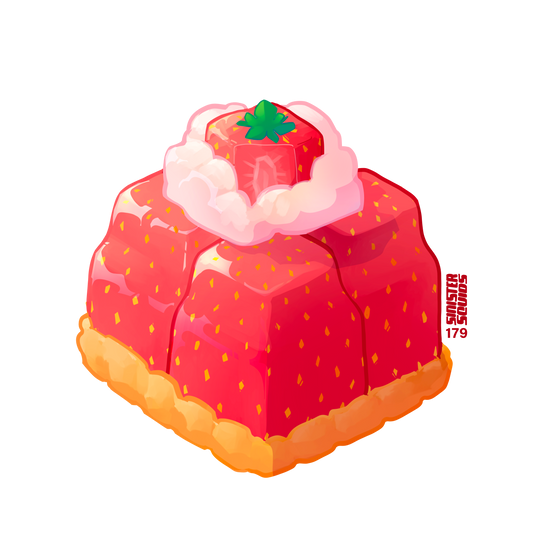 Strawberry Tart Sticker