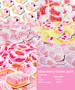 Strawberry Set Sticker Pack