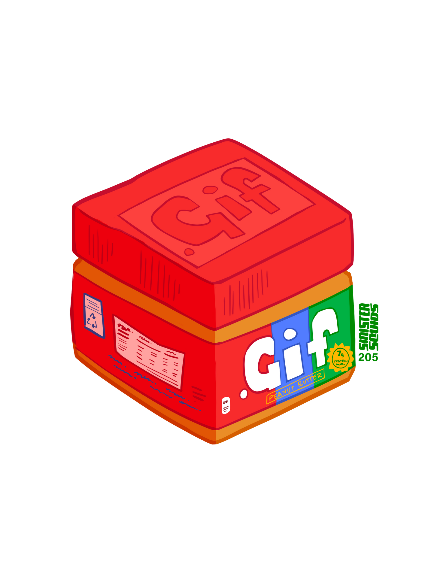 Peanut Butter & Jelly Kit Sticker Pack