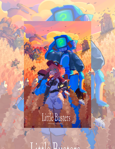 Little Busters 11 x 17 Print