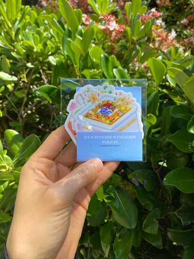 Starter Poke-Ramen Set Sticker Pack