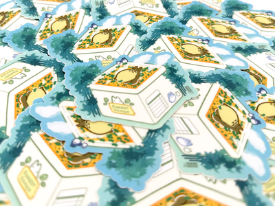 Forest Ramen Sticker