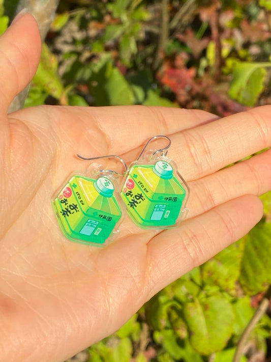 Green Tea Earrings