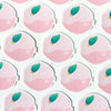 Peach Sticker