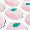 Peach Sticker