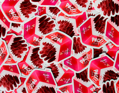 Chocolate Biscuit Sticks Sticker