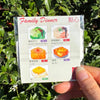 Family Dinner (Dim Sum) Sticker Pack