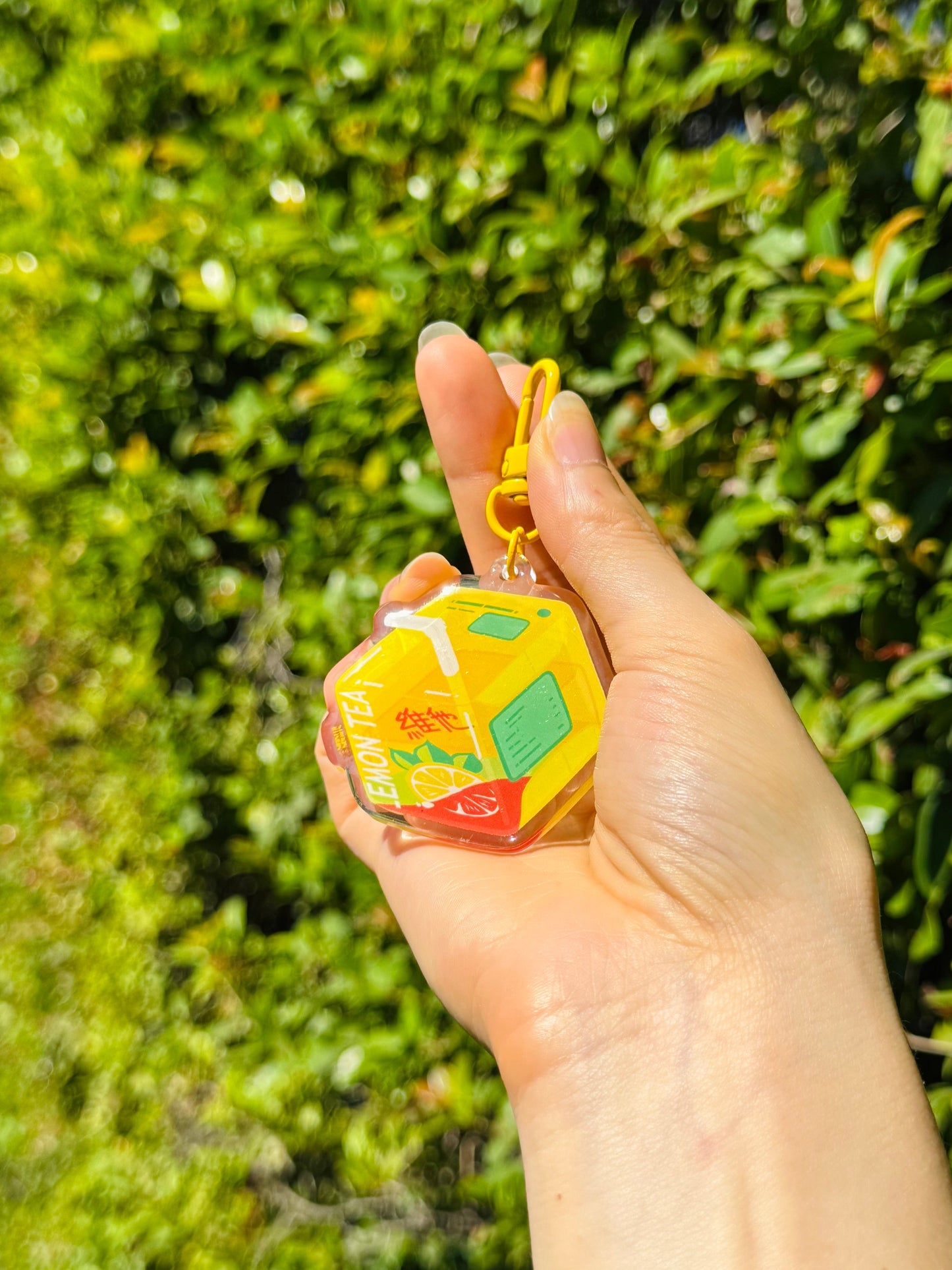 Vita Lemon Tea Keychain
