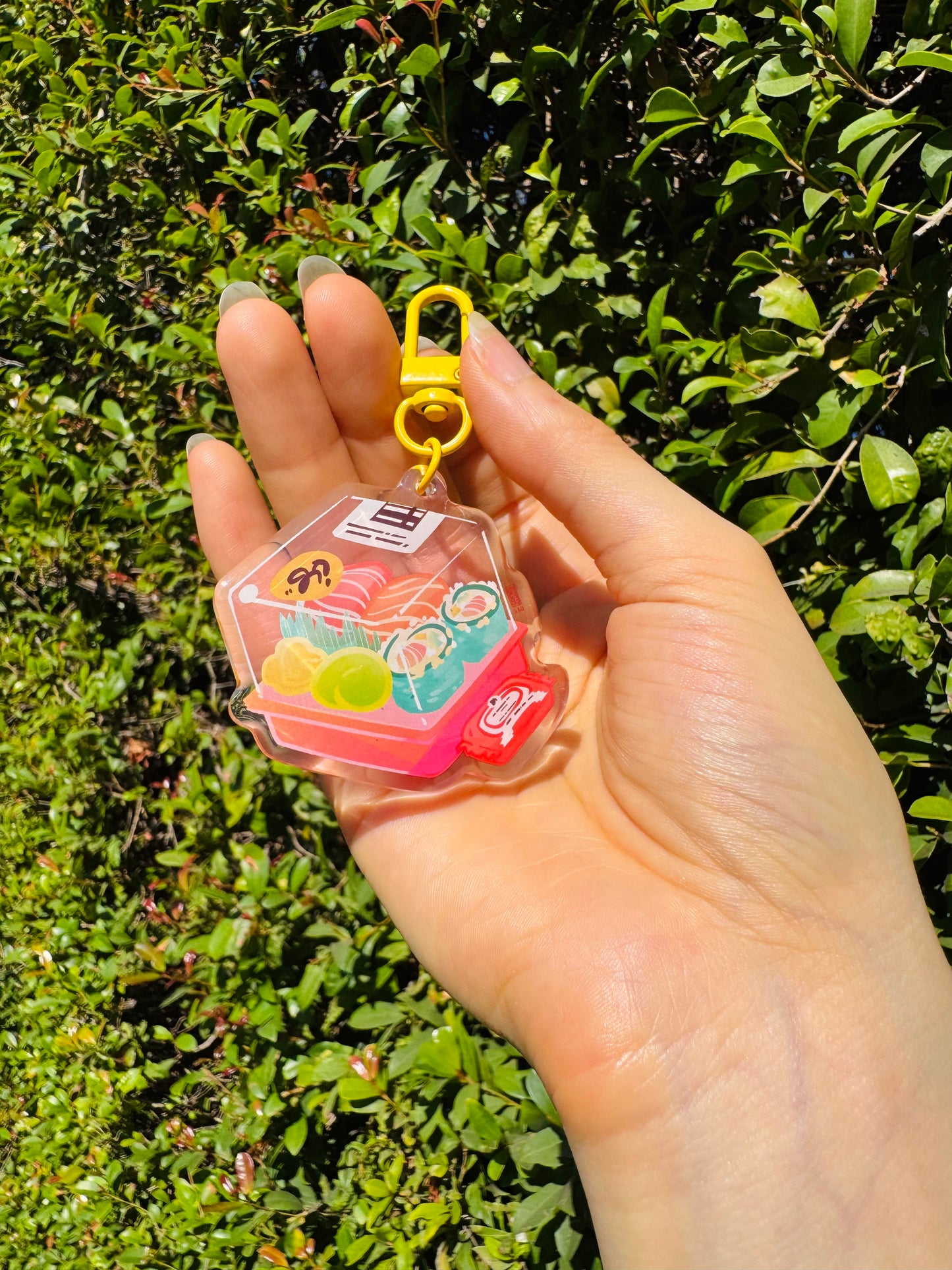 Sushi Box Keychain