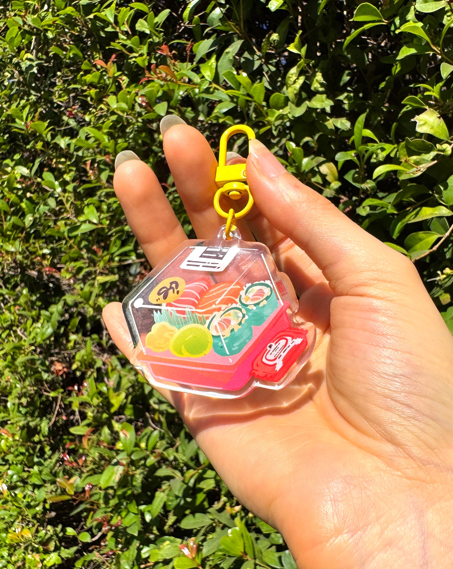 Sushi Box Keychain