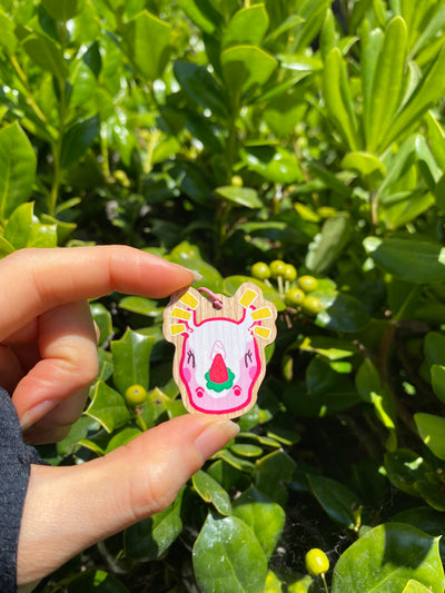 Merengue Animal Village Wooden Charm