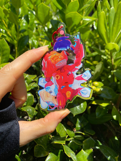 Red Canti Keychain