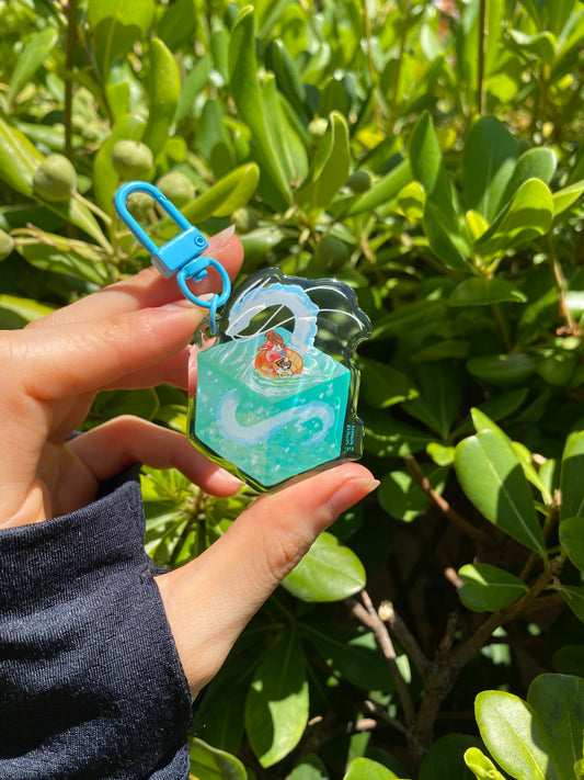 River Spirit Dragon Keychain