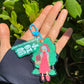 Red Riding Hood Walking Keychain