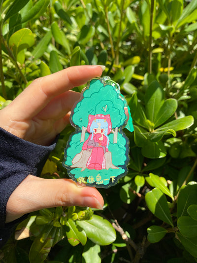 Red Riding Hood Relaxing Keychain