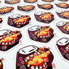 Hungry Guy From an Animated Movie Sticker