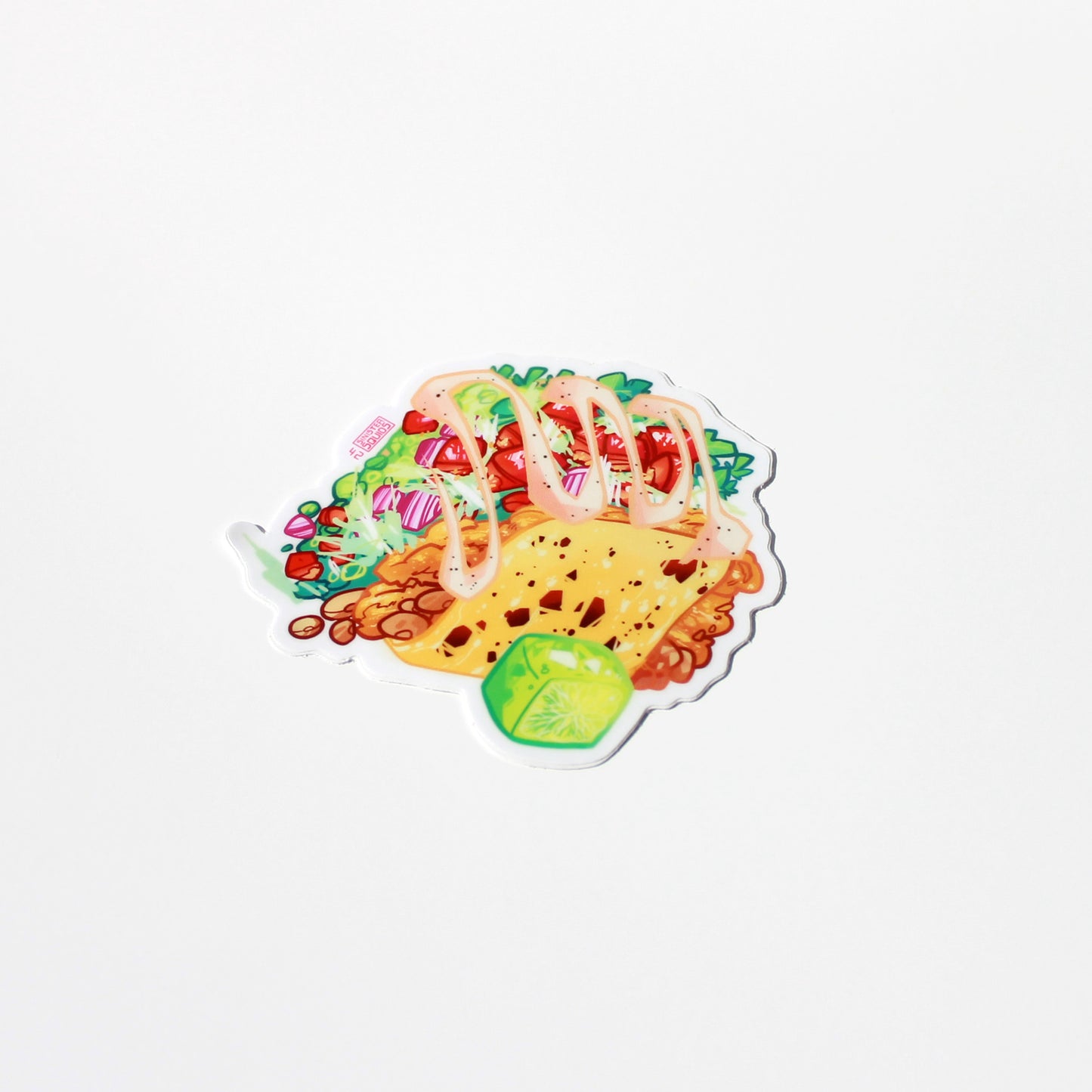 Taco Sticker