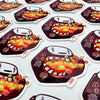 Hungry Guy From an Animated Movie Sticker