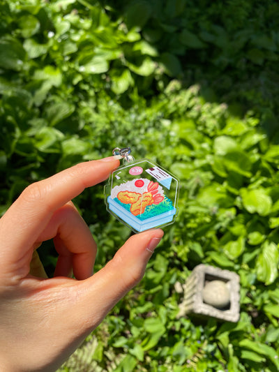 Shrimp Tempura Phone Charm