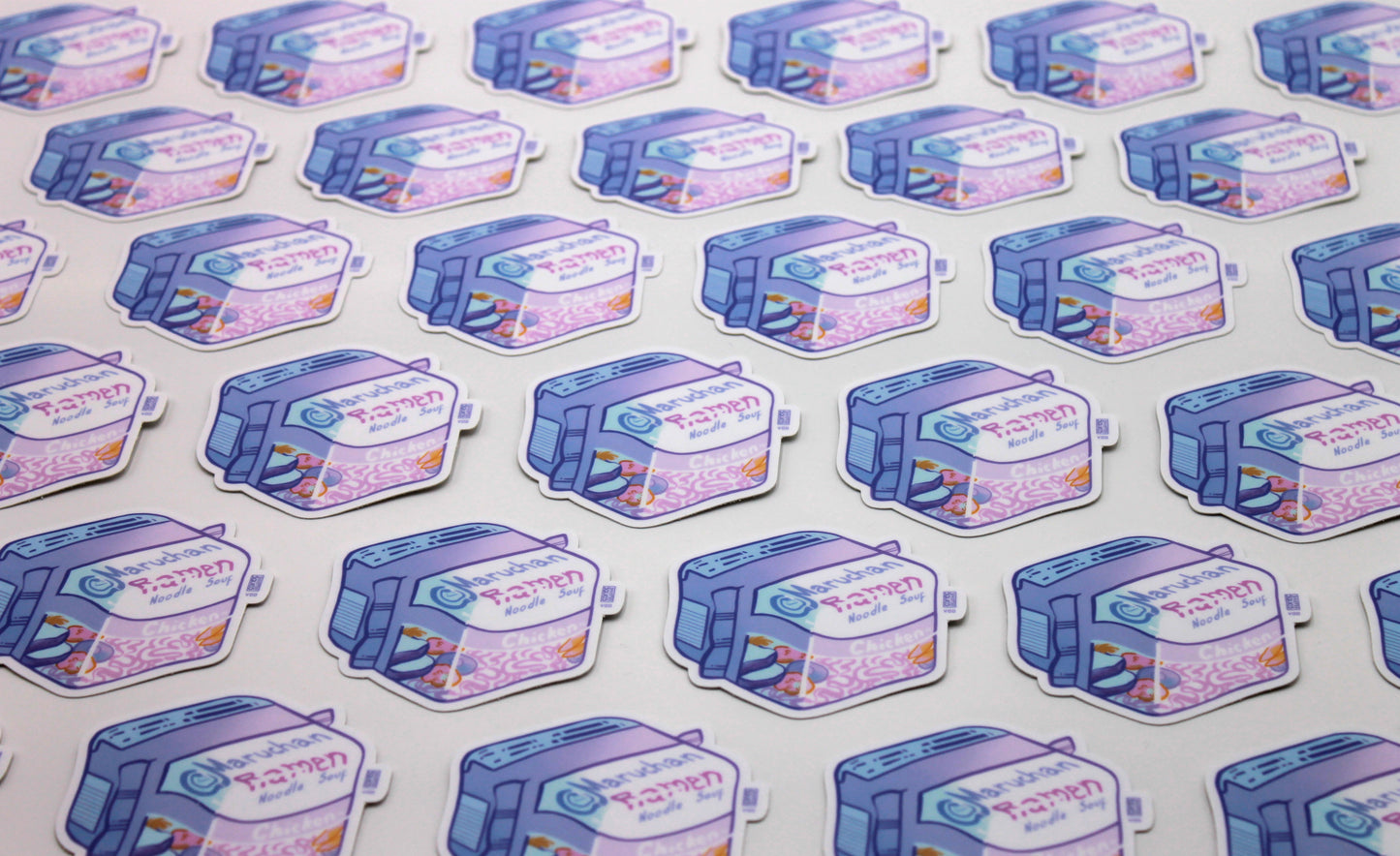 Vaporwave Maruchan Ramen Sticker