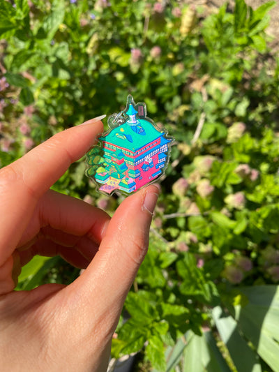 A Bathhouse Phone Charm