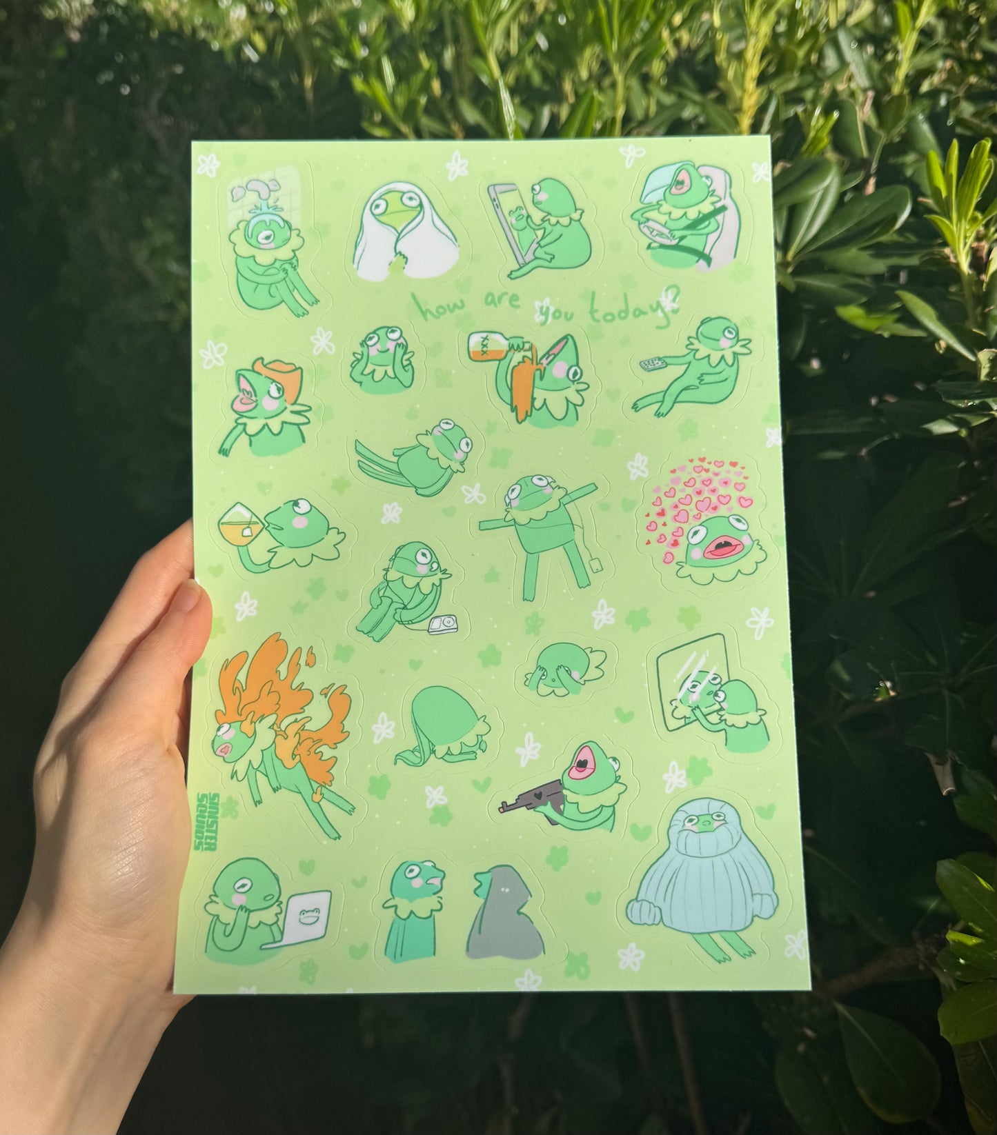 Kermit Sticker Sheet