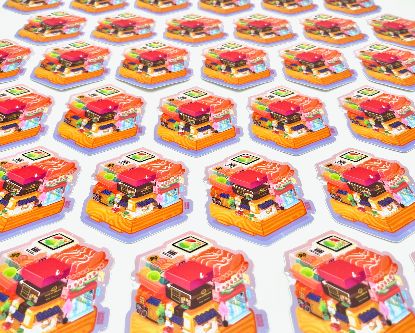 Sushi Rubiks Sticker