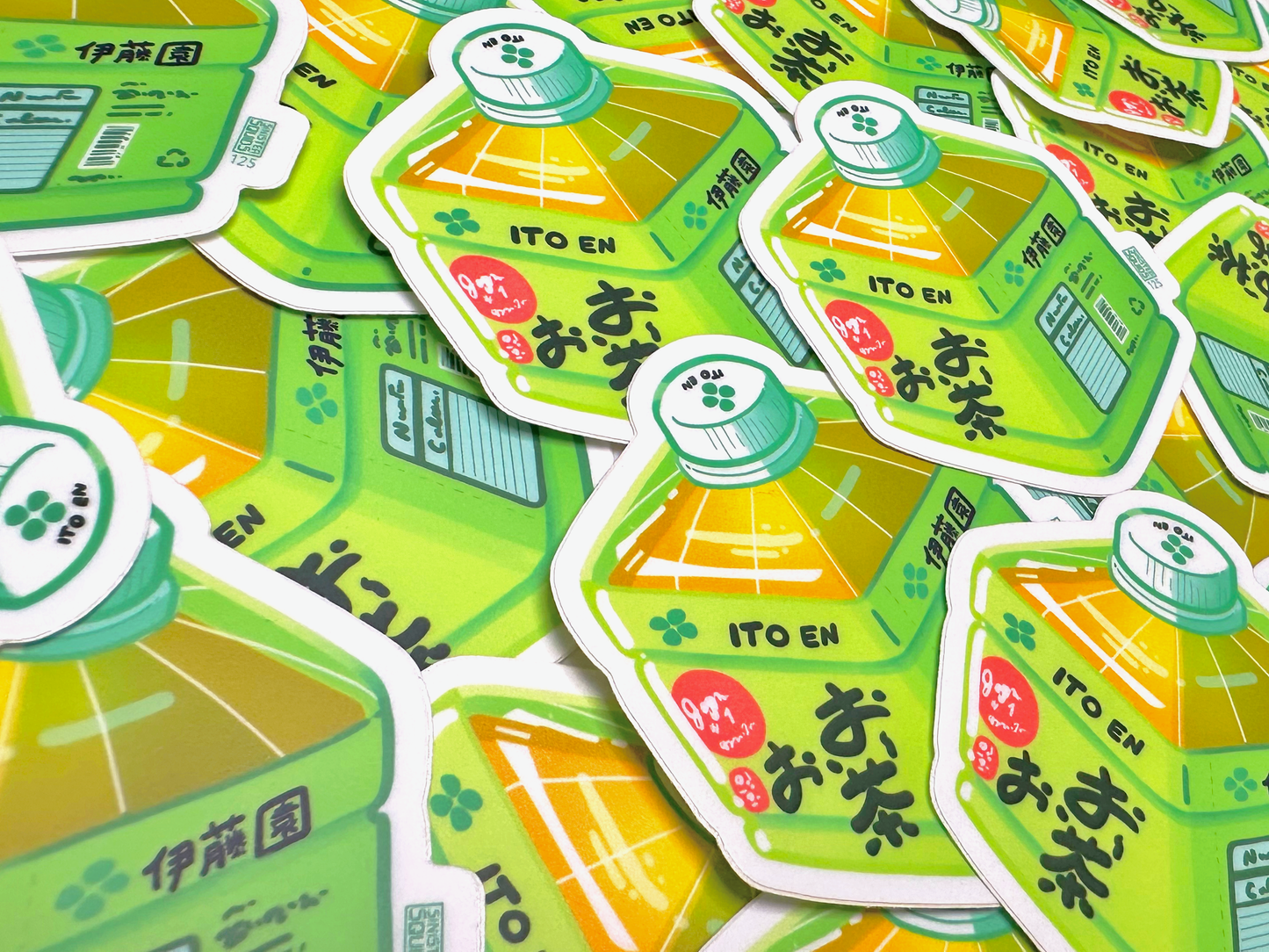 Green Tea Sticker