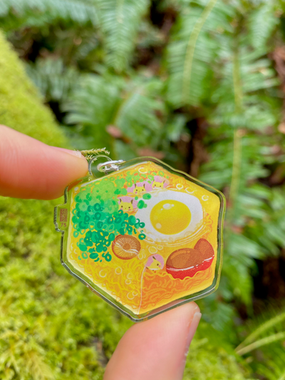 Pika Ramen Phone Charm