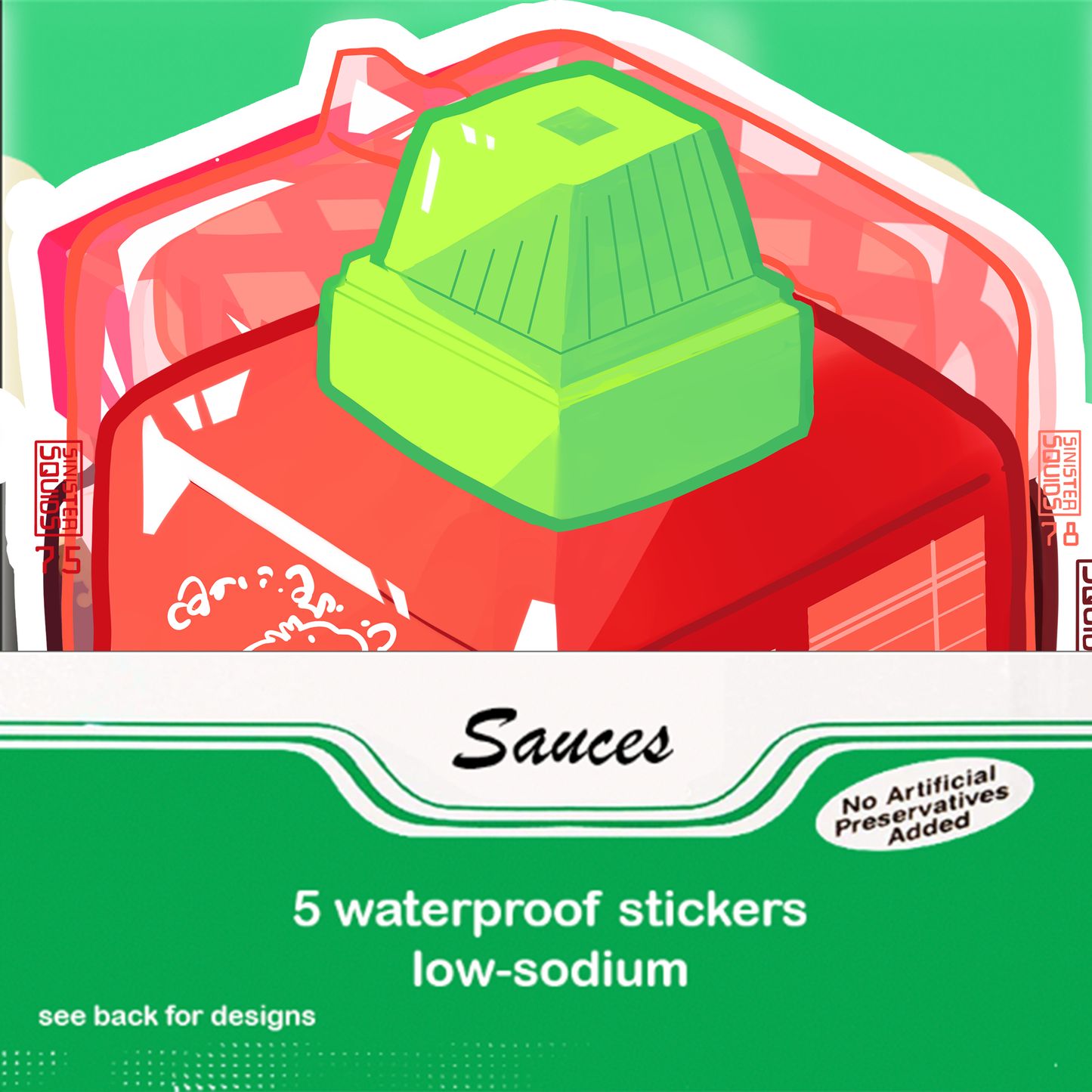 Sauce Sticker Pack
