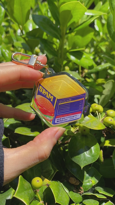 Spam Can Keychain