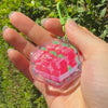 Strawberry Box Keychain