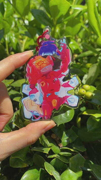 Red Canti Keychain