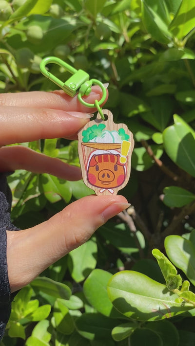 Daisy Mae Animal Village Wooden Charm