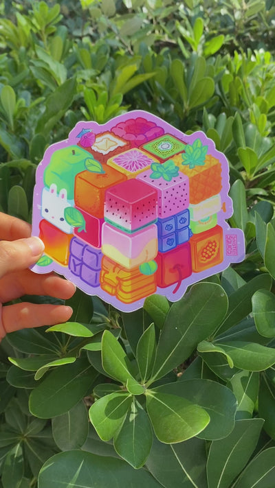 Frubix Cube Decal