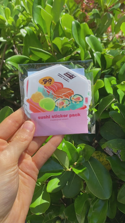 Sushi Set Sticker Pack
