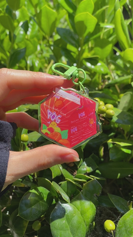 POG Juice Keychain