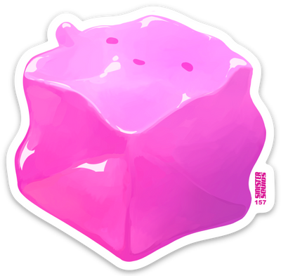 Ditto Cube Sticker