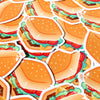 Burger Sticker