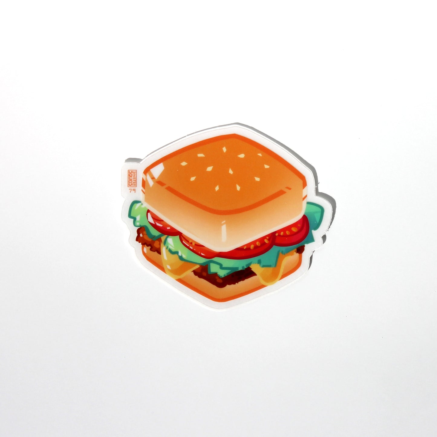 Burger Sticker