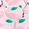 Peach Sticker