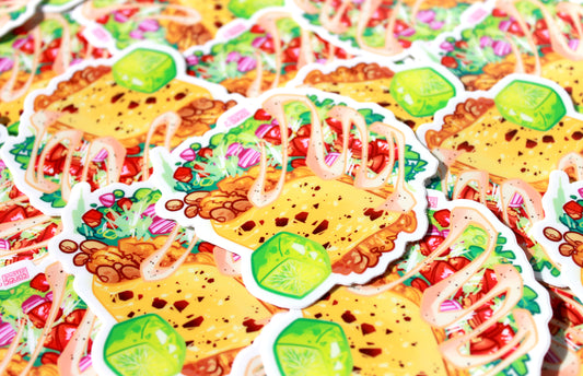 Taco Sticker