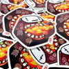 Hungry Guy From an Animated Movie Sticker