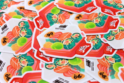 Sushi Take-out Sticker